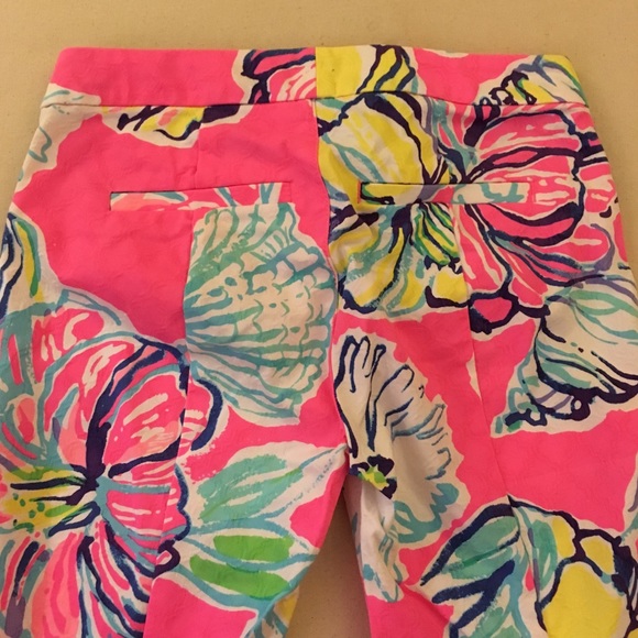 NWOT Lilly Pulitzer Kelly Ankle Skinny Pants 00 - Picture 4 of 5